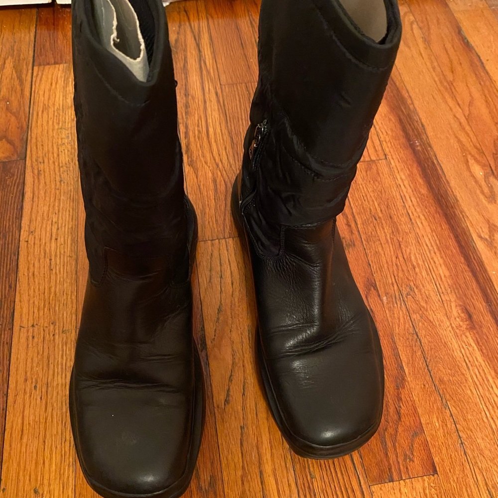 Prada Sport 💯 Auth calf lthr boots Sz 40/10 - Picture 7 of 15